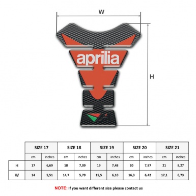 Aprilia Tank Protector High End Version 