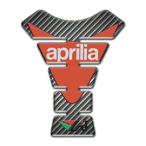 Aprilia Tank Guard Pads Classic Carbon Version 