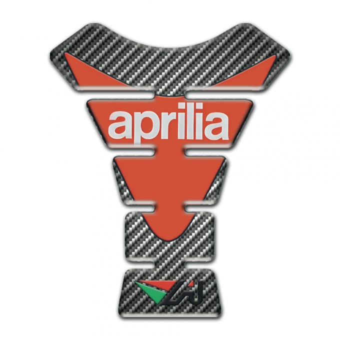 Aprilia Tank Guard Pads Classic Carbon Version 