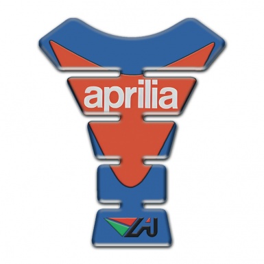 Aprilia Tank Fuse Blue Orange Version 