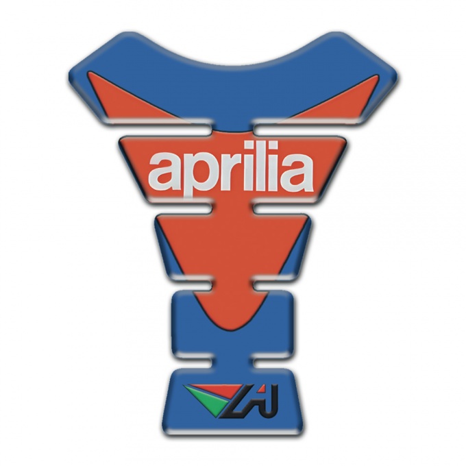 Aprilia Tank Fuse Blue Orange Version 