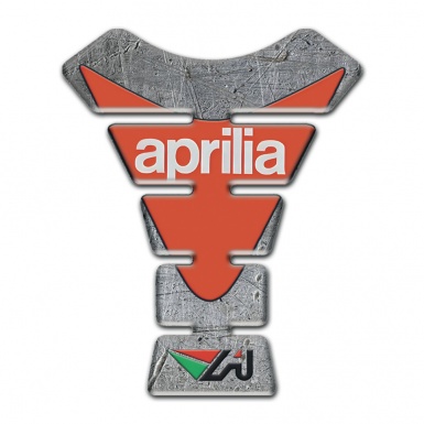 Aprilia Tank Fuse Stone Effect Base Orange Logo 