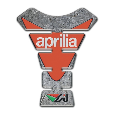 Aprilia Tank Fuse Stone Effect Base Orange Logo 