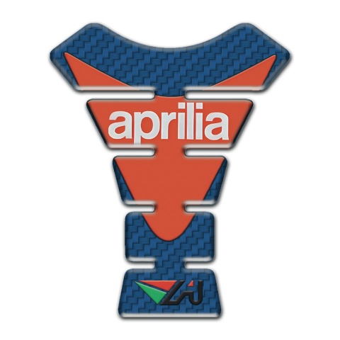 Aprilia Tank Protector Navy Blue Carbon 
