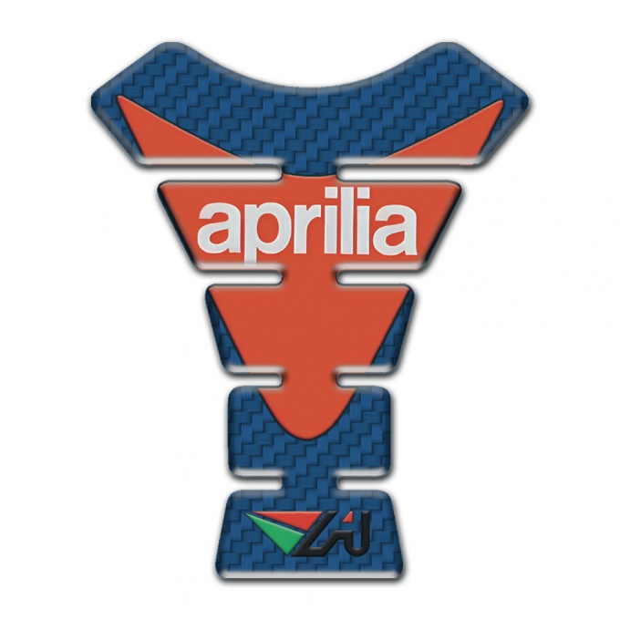 Aprilia Tank Protector Navy Blue Carbon 