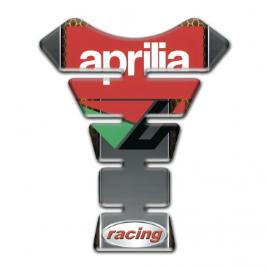 Aprilia Tank Fuse Gray Print Racing Style 