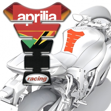 Aprilia Tank Guard Pads High-Quality Edition 