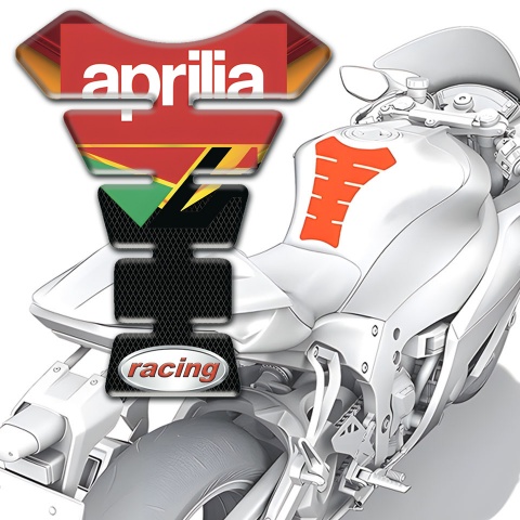 Aprilia Tank Guard Pads High-Quality Edition 
