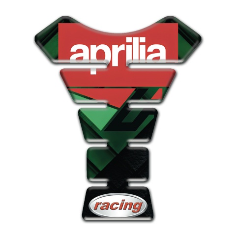 Aprilia Tank Protector Green Parts Design Racing Style 