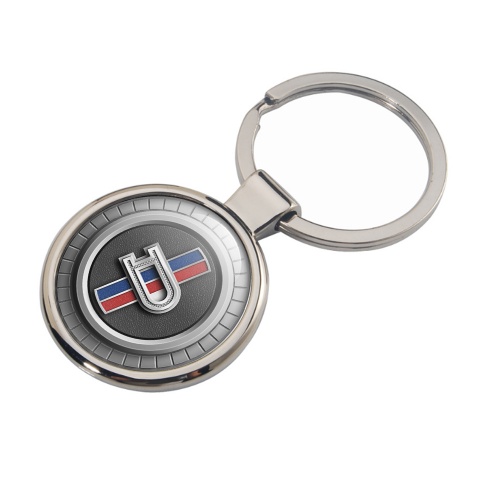 Datsun Metal Fob Chain Silver Ring Color Logo Edition