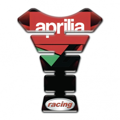 Aprilia Tank Fuse Red Black Print base Racing logo