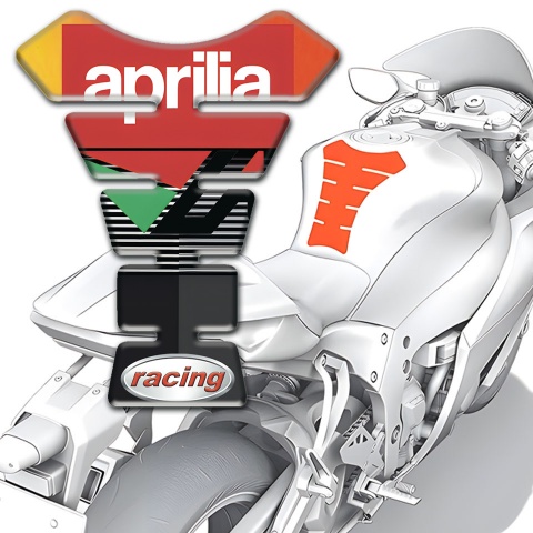 Aprilia Tank Protector Unique Version Racing Style 