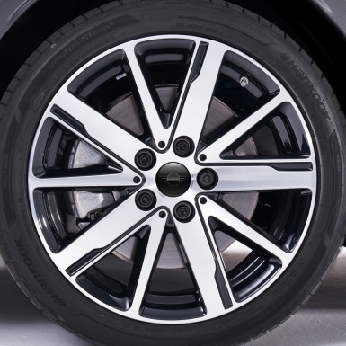 Mini Cooper Sticker Wheel Center Hub Cap Black Edition