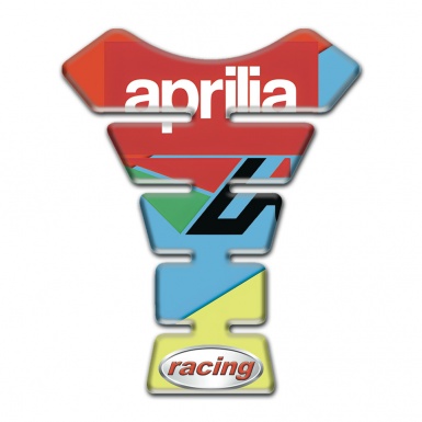 Aprilia Tank Pad Protector Fresh Colors Design Racing Style