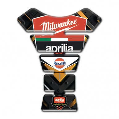 Aprilia Tank Pad Protector Milwaukee Logo Edition 