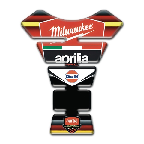 Aprilia Tank Fuse Multicolored Patterns Milwaukee Edition 