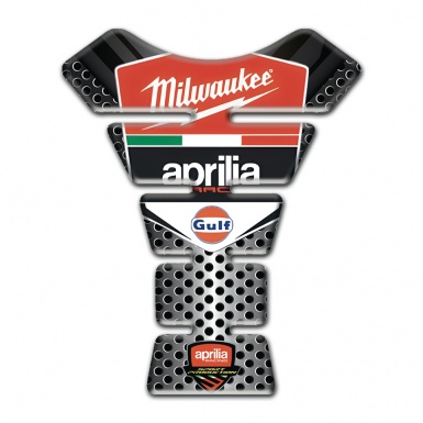 Aprilia Tank Pad Protector Stylish Vision Milwaukee Logo 