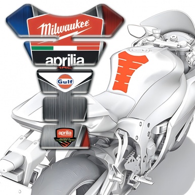 Aprilia Tank Fuse Milwaukee Edition Unique Colors Decoration 