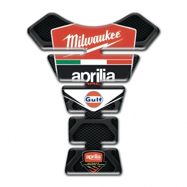 Aprilia Tank Pad Motorbike Dark Design Milwaukee edition 