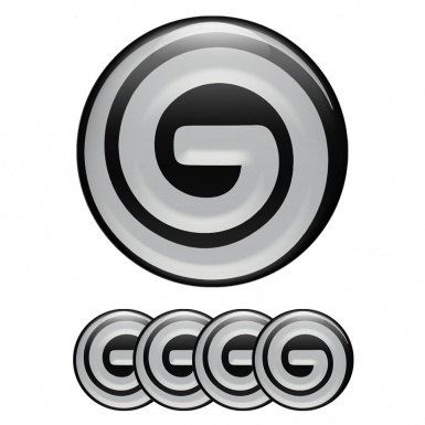 Gemballa Logo Emblems Silicone Stickers for Wheel Center Caps