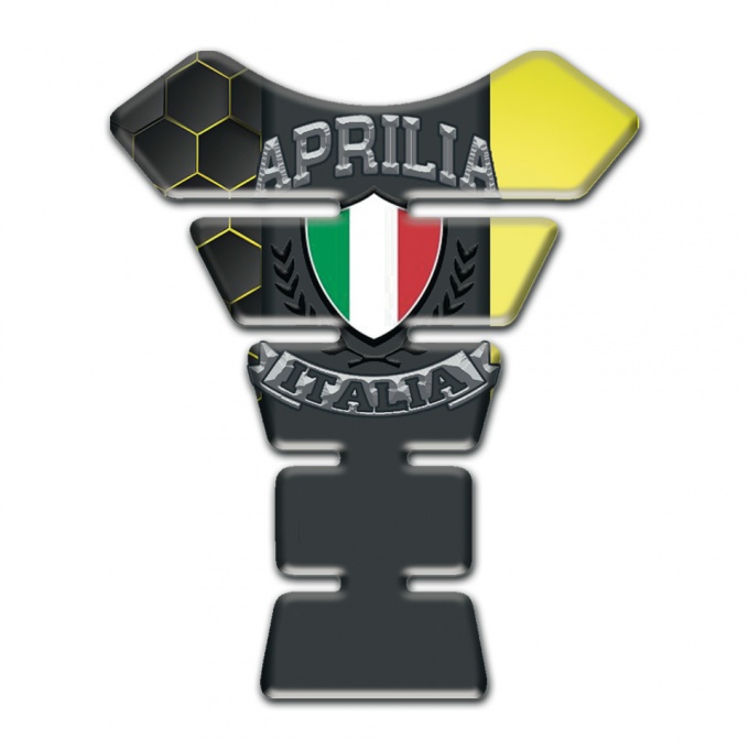 Aprilia Tank Pad Motorbike Stylish Vision Model Italian logo style 