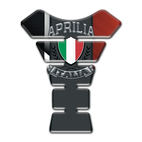 Aprilia Tank Fuse Silicone Sticker Italian Flag Logo