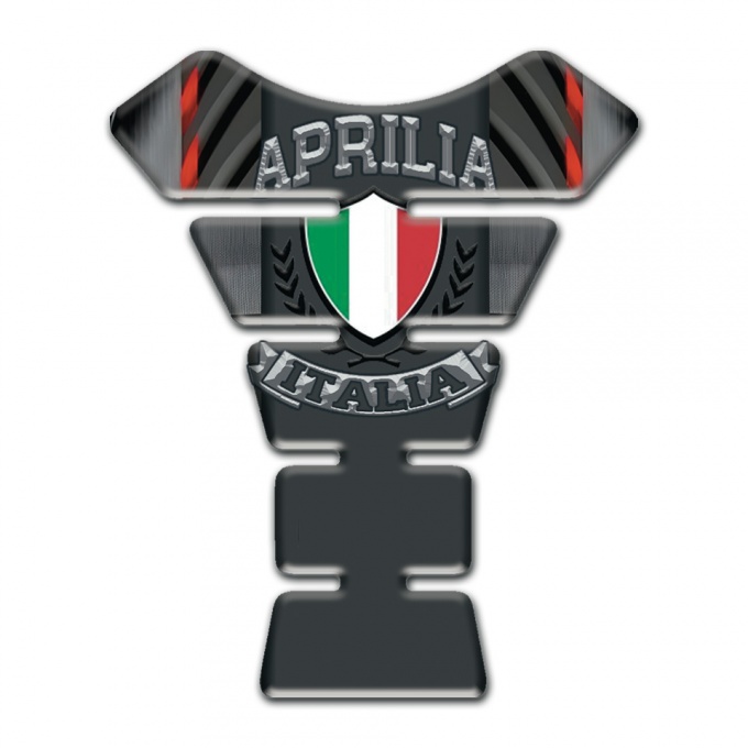 Aprilia Tank Protector Unique Decoration Italian Flag Logo