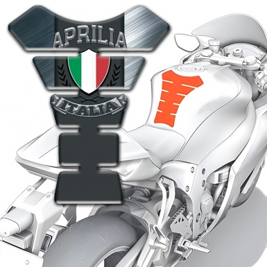 Aprilia Tank Fuse Polished Background Design 