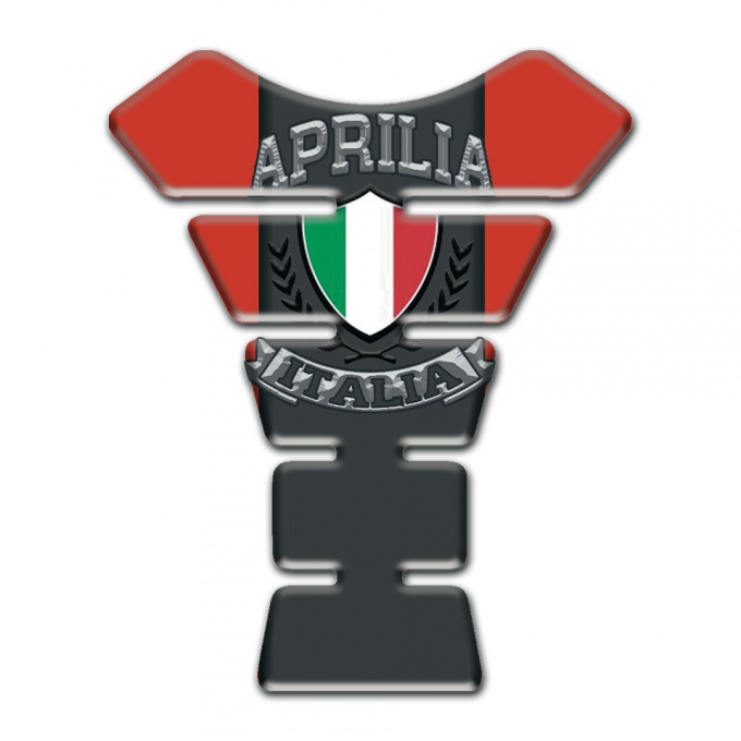 Aprilia Tank Fuse Red Base Italia Logo 