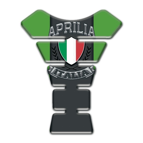 Aprilia Tank Protector Green Base Italia Logo 