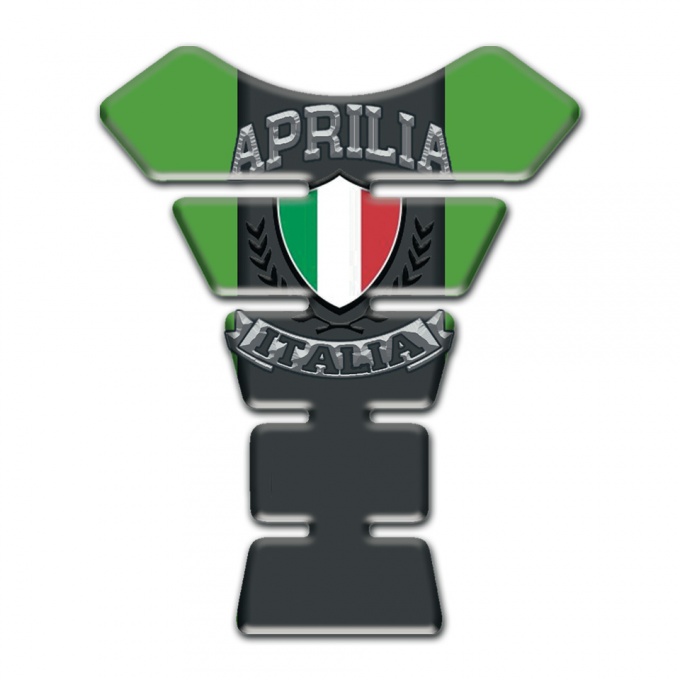 Aprilia Tank Protector Green Base Italia Logo 