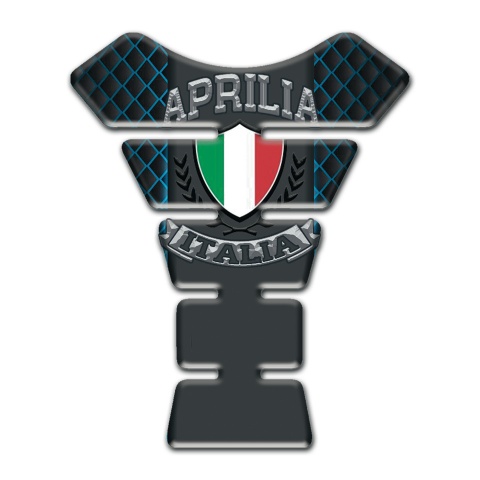 Aprilia Tank Pad Motorbike Neon Mesh Style Italia Logo 