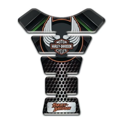 Harley Davidson Tank Fuse Wings Logo Style High End Model 