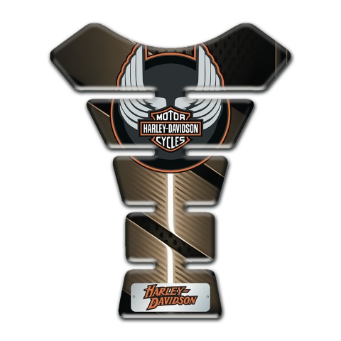Harley Davidson Tank Guard Pads Bronze Edition 