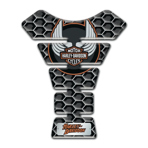 Harley Davidson Tank Pad Motorbike Honeycomb Edition 