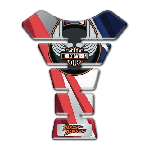 Harley Davidson Tank Guard Pads Pink Patterns Motive 