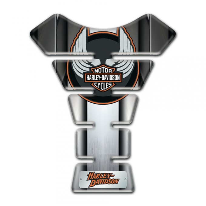 Harley Davidson Tank Protector Metal Center Panel Effect 