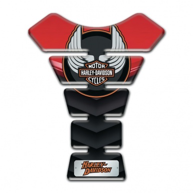 Harley Davidson Tank Protector Red Black Print 