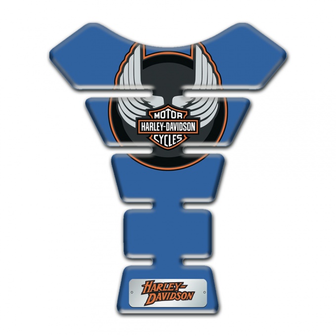Harley Davidson Tank Pad Protector Blue Edition 
