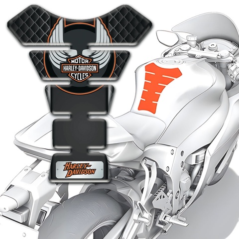 Harley Davidson  Tank Guard Pads Drak Mesh edition 