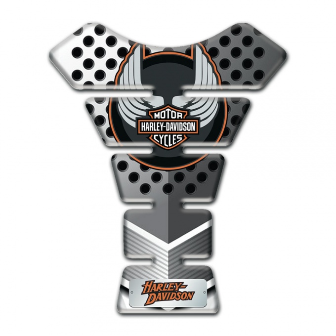 Harley Davidson Tank Guard Pads Perforated effect Model 