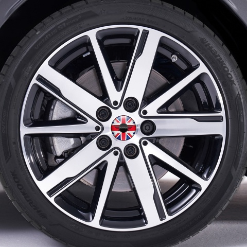 Mini Cooper Wheel Center Cap Domed Stickers New UK Print