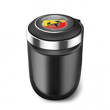 Fiat Abarth Ashtray Logo Container for Cigarette LED Plastic Model