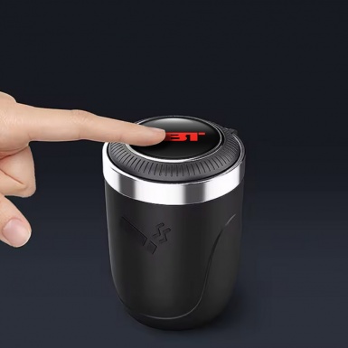 ABT Ashtray Logo Container for Cigarette LED Red LOgo 