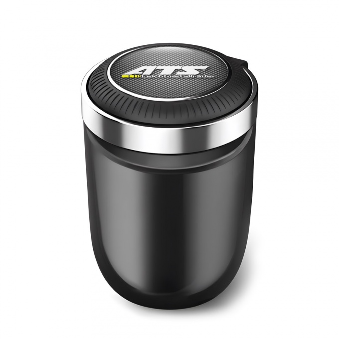 ATS Trash Can Ashtray Carbon Logo Edition 