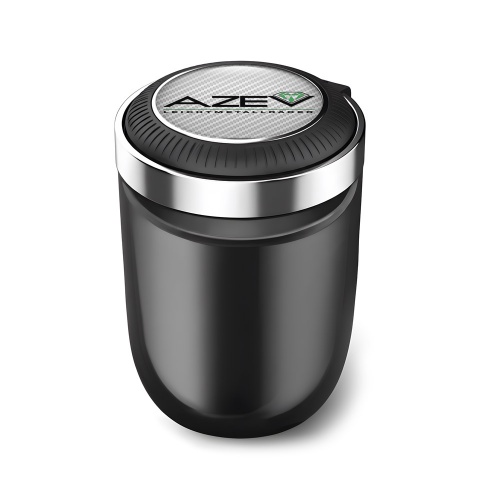 Azev Automotive Ashtray Carbon Logo Design 