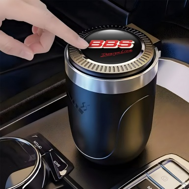BBS Automotive Ashtray Design Line Logo 