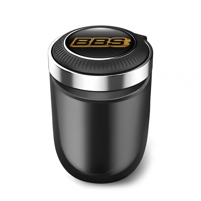 BBS Automotive Ashtray Black Orange Logo Edition 