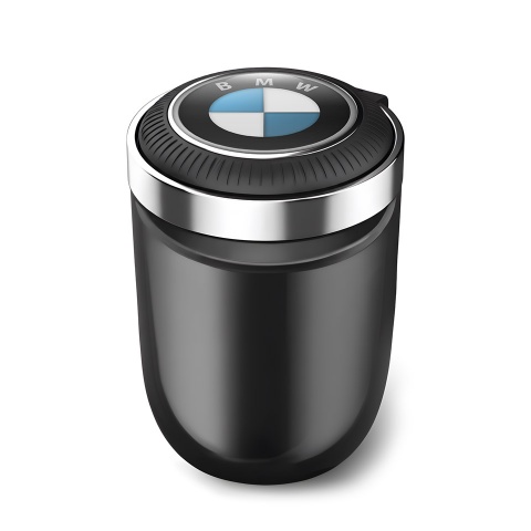 BMW Trash Can Ashtray Design with Stylish Logo 