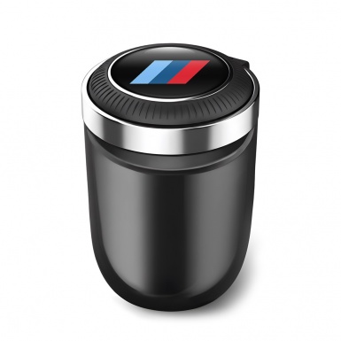 BMW Automotive Ashtray Logo with Flag  